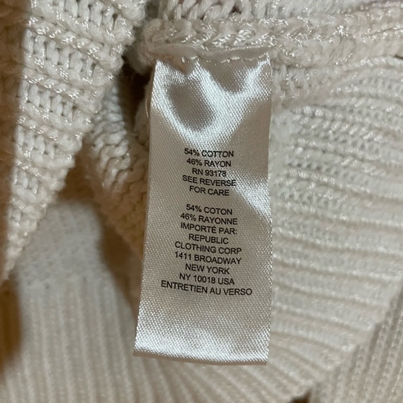 Elie Tahari Women's White Knit Sweater - Picture 2 of 5